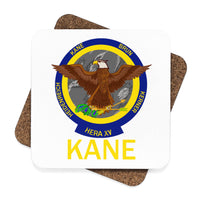 Kane HERA XV Mission Patch Hardboard Coaster Set - 4pcs