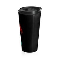 Wren’s Stainless Steel Travel Mug - Black