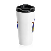 HERA XV Mission Patch Stainless Steel Travel Mug