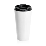 Wren’s Stainless Steel Travel Mug - White