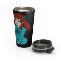 Wren’s Stainless Steel Travel Mug - Black