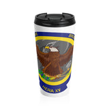 HERA XV Mission Patch Stainless Steel Travel Mug